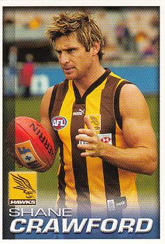 2005 Select Herald Sun AFL #87 Shane Crawford Front
